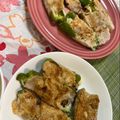 ゆたれぽ's cooksnap of when they made レンジでピーマンのチーズ肉巻き.