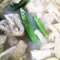 yikar1's cooksnap of when they made おいし～い♪　絹さやと豆腐の味噌汁.