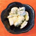 caruga's cooksnap of when they made バナナときゅうりのサラダ.