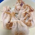 サヤミン料理研究所♡'s cooksnap of when they made カリとろ☆納豆ネギ味噌チーズの油揚げ巾着.