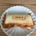 まこさんど's cooksnap of when they made ハーフホットサンド！シャウエッセン.