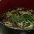 大吉ねこ's cooksnap of when they made ＊みつばのかきたま汁＊.