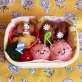 hime's cooksnap of when they made 6月　さくらんぼちゃん　お弁当.