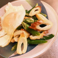 のえもゆ's cooksnap of when they made 簡単副菜 ちくわといんげんマヨ炒め.