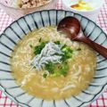 在宅勤務のおじさん's cooksnap of when they made ☆しらすの中華風雑炊☆.