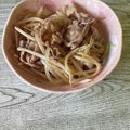 さくらん餅's cooksnap of when they made ✧牛肉ともやしの簡単わさび醤油炒め✧.