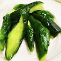 リデルさんさんご's cooksnap of when they made 簡単半日漬け！秘伝の自家製きゅうりの漬物.