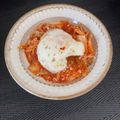 しゅい6's cooksnap of when they made 温玉キムチにすりごま♪.