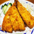 kinniko's cooksnap of when they made サクッとおいし~ぃ♪　鯵フライ.