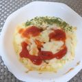 スタイリッシュママ's cooksnap of when they made 時短トースター焼き☆キムチーズオムライス.
