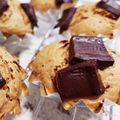 チョビ～☆'s cooksnap of when they made ノンバター♡モカショコラマフィン.