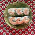 ローフウ子's cooksnap of when they made 蒸し鶏とビーフンの生春巻き.