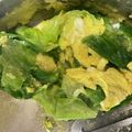ローフウ子's cooksnap of when they made 簡単！レタスと卵のコンソメ炒め.