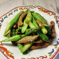 大魔女's cooksnap of when they made 簡単☆牛肉とアスパラの中華炒め.