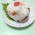 ぱふ♪'s cooksnap of when they made しらす（ちりめんじゃこ）と梅干しおにぎり.