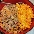 ズボラなクラゲ's cooksnap of when they made 人参大量消費!!人参と挽き肉のそぼろ煮.