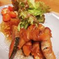 あつこちゃん36's cooksnap of when they made 香ばしい！かぼちゃ&豚バラ肉★肉巻き★.