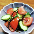 YCHキッチン's cooksnap of when they made きゅうりとミニトマトの塩昆布和え.