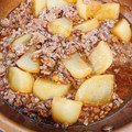 ちび☆あず's cooksnap of when they made ✿とろ～り かぶと鶏ひき肉のあんかけ✿.