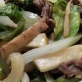 あゆたっくん's cooksnap of when they made 牛肉とレタスのにんにく醤油炒め.