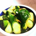 きのこ３２５５'s cooksnap of when they made 超特急♪きゅうりの浅漬け☆.