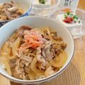 nakamucchi's cooksnap of when they made 元(笑)吉野家娘が作る牛丼☆.