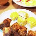 τомоко's cooksnap of when they made 子供もパクパク♬塩サバのカレー焼き.