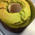 konchikichin's cooksnap of when they made ふわふわ簡単失敗なし抹茶のシフォンケーキ.