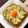 おーぶんおーぶん's cooksnap of when they made 簡単♡とろっウマ♡アボカドエッグトースト.