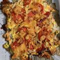 ポメちょん's cooksnap of when they made ふんわり柔らか♪鶏胸肉でお肉ピザ.