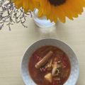 ピーナッツ子♪'s cooksnap of when they made 野菜たっぷり。赤いスープ.