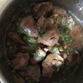 メルリア's cooksnap of when they made 大葉でさっぱり！鶏肝煮.