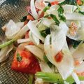 藤理佐's cooksnap of when they made さらし玉葱とセロリの花サラダ.
