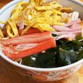 ポリシーチョコ's cooksnap of when they made 夏ランチ☆冷やし中華風ぶっかけ素麺.