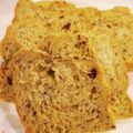 むむむん's cooksnap of when they made ＨＢでさつまいもたっぷりの食パン.