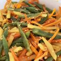 よこちよちこ's cooksnap of when they made いんげんじゃがいもにんじんの三色きんぴら.