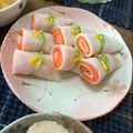 くりやん♡'s cooksnap of when they made お節に♪スモークサーモンの千枚漬け巻き.