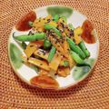コムギ大好き's cooksnap of when they made 5分✿インゲンと人参、黒ゴマの絶品✿金平.