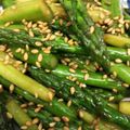 ささささ＆＊'s cooksnap of when they made 簡単！しゃきしゃきアスパラのごま和え.
