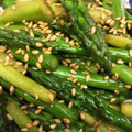 ささささ＆＊'s cooksnap of when they made 簡単！しゃきしゃきアスパラのごま和え.
