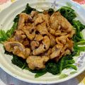 chuuta☆'s cooksnap of when they made ✿ほうれん草の豚肉あん✿.