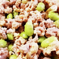 Ｍぱん's cooksnap of when they made 枝豆とひき肉の卵炒め　（枝豆の蒸し茹で）.