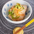 バカリャウ's cooksnap of when they made ゆで鶏で作る★柔らか鶏むね肉の南蛮漬け。.