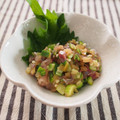 バカリャウ's cooksnap of when they made おくらと搾菜の『なめろう』.