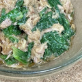 はむす2153's cooksnap of when they made ほうれん草とツナの胡麻和え.