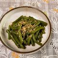 みぽぽ37's cooksnap of when they made 三度豆のお浸し.
