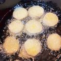 momナナ's cooksnap of when they made さつまいもの天ぷら.
