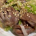 るるちゃんLOVE's cooksnap of when they made 簡単！ネギ塩砂肝.