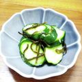 YCHキッチン's cooksnap of when they made お気に入りのキュウリの浅漬け.