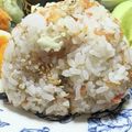ゆけり３兄弟's cooksnap of when they made ✿小エビとチーズのおにぎり✿.
